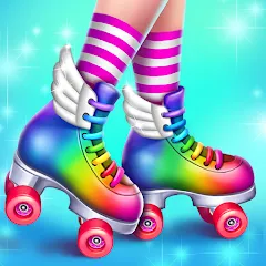 Взломанная Roller Skating Girls  [МОД Menu] - полная версия apk на Андроид