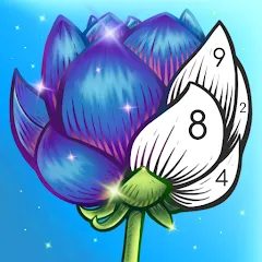 Взлом Color Swipe Coloring Book game  [МОД Много денег] - последняя версия apk на Андроид