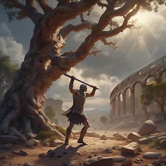 Взломанная Gladiators: Survival in Rome  [МОД Много денег] - стабильная версия apk на Андроид