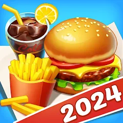 Взломанная Cooking City - Cooking Games (Кукинг Сити)  [МОД Unlocked] - полная версия apk на Андроид