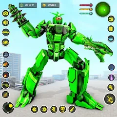 Взлом Dino Robot - Car Robot Games (Дино Робот)  [МОД Mega Pack] - последняя версия apk на Андроид