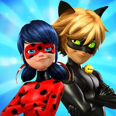 Взломанная Miraculous Ladybug & Cat Noir  [МОД Unlocked] - стабильная версия apk на Андроид