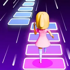 Взлом Melody Run - Cute Popcat Music (Мелодия Ран)  [МОД Бесконечные деньги] - стабильная версия apk на Андроид