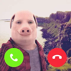 Скачать взлом John Pork In Video Call (Джон Порк ин Видео Колл)  [МОД Бесконечные монеты] - последняя версия apk на Андроид