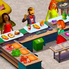 Скачать взлом Cooking Cup: Fun Cafe Games (Кукинг Кап)  [МОД Много денег] - полная версия apk на Андроид