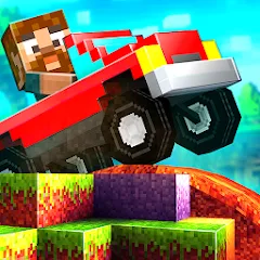 Взломанная Blocky Roads (Блоки Роадс)  [МОД Mega Pack] - полная версия apk на Андроид