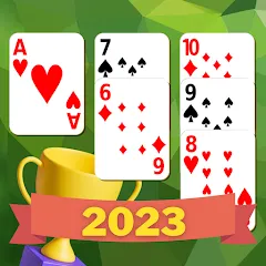 Скачать взлом Klondike Solitaire Offline  [МОД Unlocked] - стабильная версия apk на Андроид