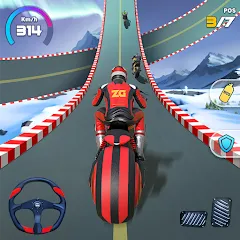 Скачать взломанную Bike Race: Racing Game (Байк Гейм 3D)  [МОД Бесконечные деньги] - последняя версия apk на Андроид