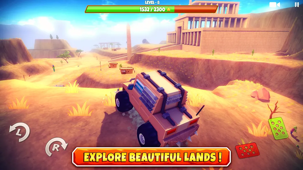 Zombie Offroad Safari (Зомби оффроуд сафари)  [МОД Unlimited Money] Screenshot 1