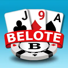 Скачать взлом Blot Belote Coinche Online  [МОД Mega Pack] - стабильная версия apk на Андроид