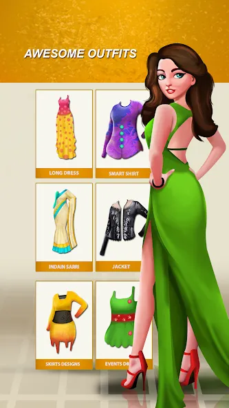 Girls Dress Up: Makeup Games  [МОД Много монет] Screenshot 3