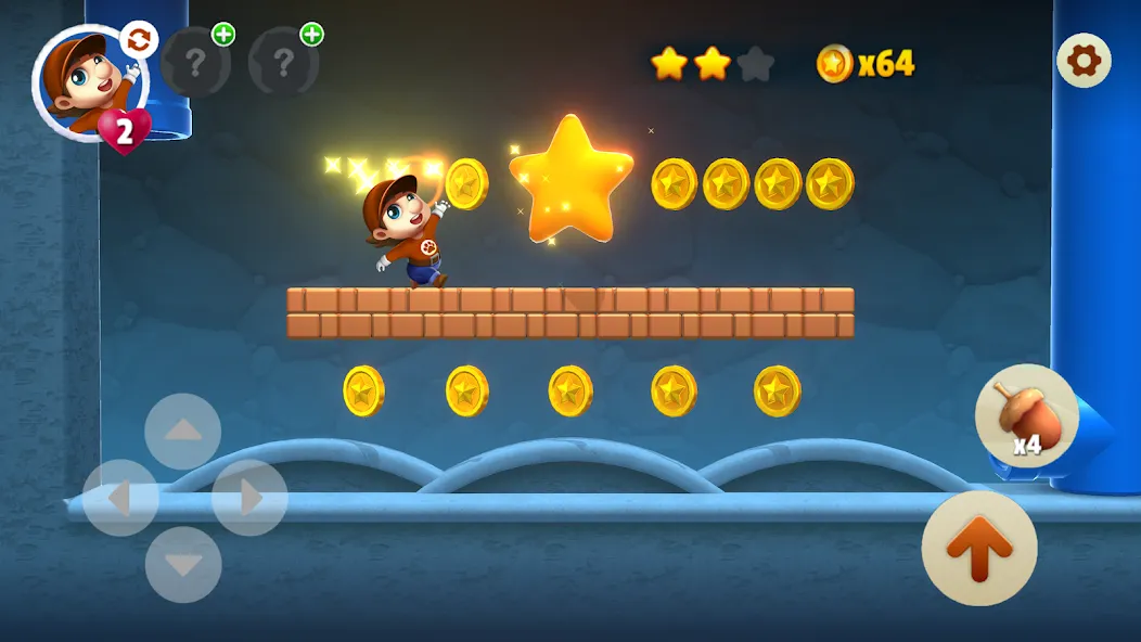 Super Run Adventure: Go Jungle (Супер Ран Ворлд)  [МОД Menu] Screenshot 2