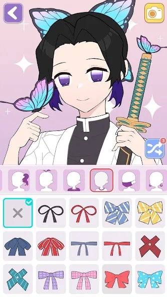 Vlinder Avatar Maker: dress up  [МОД Menu] Screenshot 4