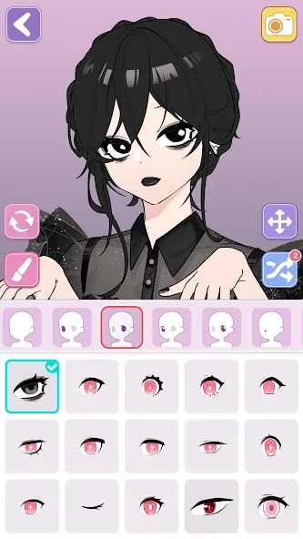 Vlinder Avatar Maker: dress up  [МОД Menu] Screenshot 5
