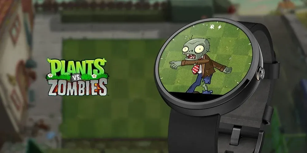 Plants vs. Zombies™ Watch Face  [МОД Menu] Screenshot 1