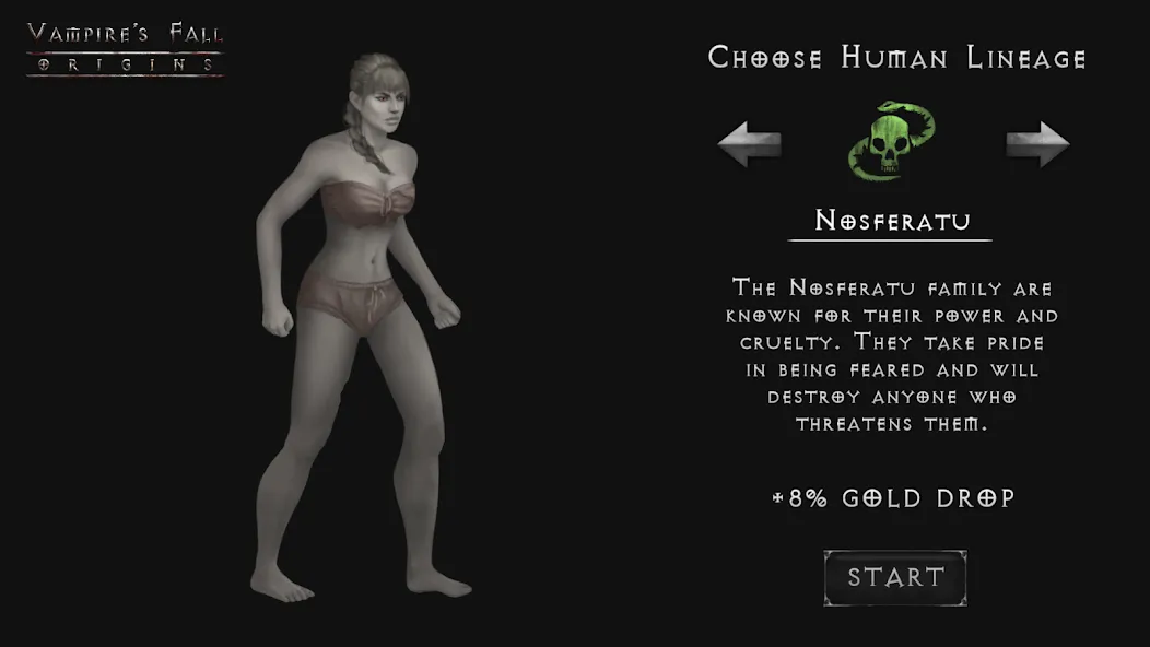 Vampire's Fall: Origins RPG  [МОД Бесконечные деньги] Screenshot 1