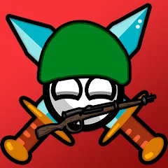 Взлом Countryballs Continental War (Кантриболз Континентальная война)  [МОД Много монет] - полная версия apk на Андроид