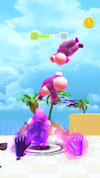 Elemental Gloves - Magic Power (Элементальные перчатки)  [МОД Бесконечные деньги] Screenshot 5