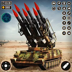 Скачать взлом Tank Battle Army Games 2023  [МОД Меню] - стабильная версия apk на Андроид