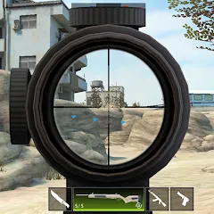 Скачать взломанную Modern Gun: Shooting War Games (Модерн Ган)  [МОД Много денег] - полная версия apk на Андроид