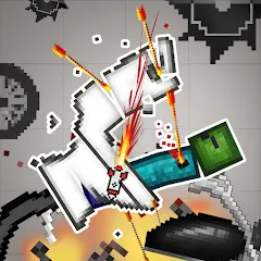 Взломанная Ragdoll Dismounting Playground (Рэгдолл Дисмаунтинг Плейграунд)  [МОД Бесконечные монеты] - последняя версия apk на Андроид