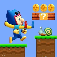 Скачать взлом Bob World Adventure 3D  [МОД Много монет] - последняя версия apk на Андроид