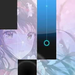 Скачать взлом Piano Anime Tiles Music (Пиано Аниме Плитки Музыка)  [МОД Много монет] - полная версия apk на Андроид