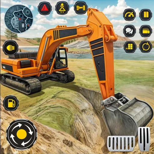 Heavy Excavator Simulator PRO (Хеви Экскавейтор Симулятор ПРО)  [МОД Mega Pack] Screenshot 5
