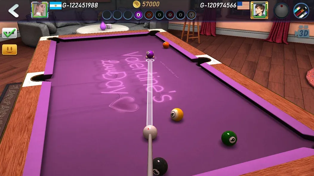 Real Pool 3D 2 (Риал Пул 3Д 2)  [МОД Меню] Screenshot 4