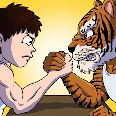 Взлом Arm Wrestling Clicker (Армреслинг Кликер)  [МОД Меню] - стабильная версия apk на Андроид