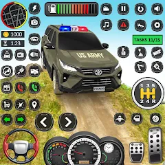 Взлом Flying Prado Car Robot Game  [МОД Все открыто] - полная версия apk на Андроид