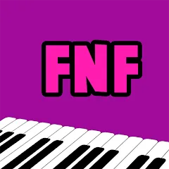 Взломанная FNF Piano (ФНФ Пиано)  [МОД Unlimited Money] - стабильная версия apk на Андроид
