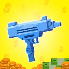 Взломанная Gun Idle (Ган Айдл)  [МОД Бесконечные монеты] - полная версия apk на Андроид