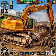 Взломанная Real Road Construction Games (Реал Роад Конструкшн Геймс)  [МОД Бесконечные деньги] - стабильная версия apk на Андроид