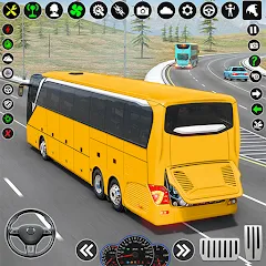 Скачать взломанную Bus Simulator: City Bus Games (Бус Симулятор 2022 Бус Гейм 3Д)  [МОД Unlimited Money] - стабильная версия apk на Андроид