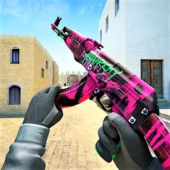 Скачать взлом Commando Gun Shooting Games 3D  [МОД Много денег] - полная версия apk на Андроид
