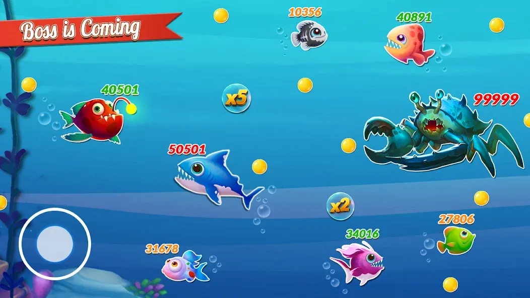 Fish.IO Fish Games Shark Games (Фиш Ай О Фиш Геймс Шарк Геймс)  [МОД Бесконечные монеты] Screenshot 3