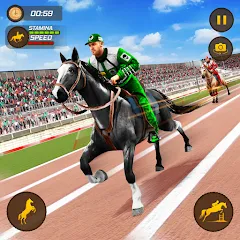 Скачать взломанную Horse Racing Game: Horse Games  [МОД Все открыто] - полная версия apk на Андроид