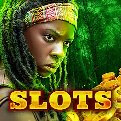 Скачать взломанную The Walking Dead Casino Slots (Зе Вокинг Дед Казино Слотс)  [МОД Unlimited Money] - стабильная версия apk на Андроид
