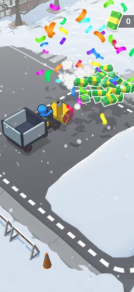 Snow shovelers - simulation (Сноубордисты)  [МОД Unlimited Money] Screenshot 3