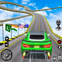 Скачать взломанную Ramp Car Games: GT Car Stunts (Рамп Кар Игры)  [МОД Все открыто] - полная версия apk на Андроид
