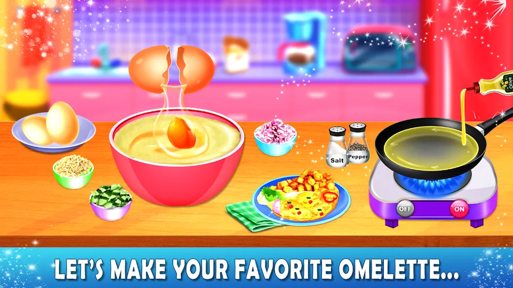Lunch Box cooking Games 2023 (ШКОЛЬНЫЙ ОБЕД ПРИГОТОВЛЕНИЕ ПИЩИ Создание поваров)  [МОД Unlocked] Screenshot 3