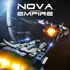 Взломанная Nova Empire: Space Commander (Нова Импайр)  [МОД Menu] - полная версия apk на Андроид