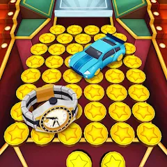 Взломанная Coin Dozer: Casino (Коин Дозер)  [МОД Mega Pack] - стабильная версия apk на Андроид