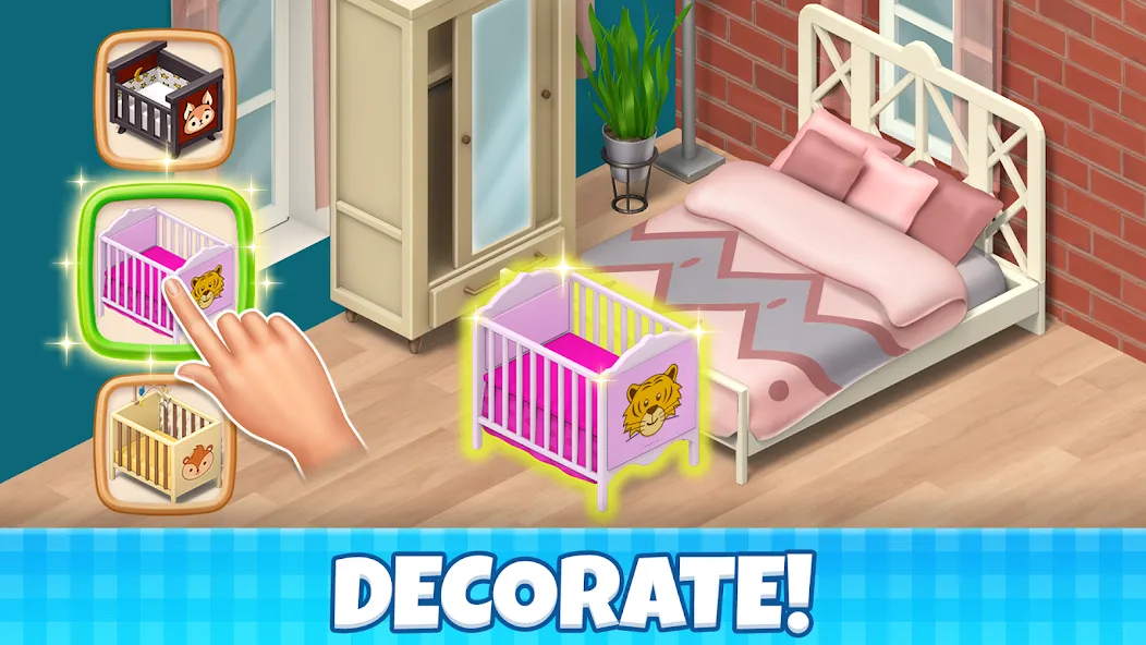 Manor Cafe - Match 3 Puzzle (Манор Кафе)  [МОД Unlocked] Screenshot 2