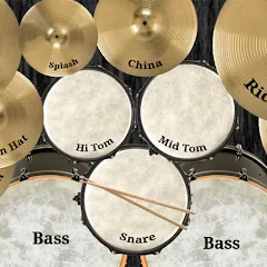 Скачать взлом Drum kit (Drums) free  [МОД Menu] - полная версия apk на Андроид