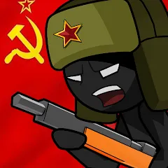 Взломанная Stickman WW2 (Стикмэн Вторая Мировая война)  [МОД Много денег] - полная версия apk на Андроид