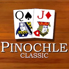 Взломанная Pinochle Classic (Пиночл Классик)  [МОД Много денег] - полная версия apk на Андроид