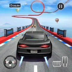 Взломанная Car Games 3D - GT Car Stunts (ДжиТи Кар Стантс)  [МОД Unlocked] - полная версия apk на Андроид