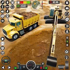 Скачать взлом Construction Games Simulator  [МОД Menu] - полная версия apk на Андроид